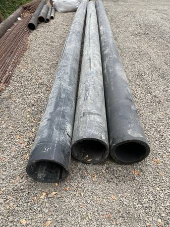 12” HDPE pipe. Culvert 25” + 1
