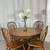 Solid Oak Kitchen Dining Table & 4 Windsor Chairs PERFECT FOR SMALL KI 4 thumbnail