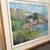 Picture Artwork Wall Art Signed Serigraph Lake Shore Framed 42"x 36.5" 5 thumbnail