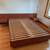 Danish Teak Queen Platform Bed Frame with Integrated Nightstands 2 thumbnail