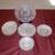 //-CLEAR INDIANA DEPRESSION GLASS SET 9 thumbnail