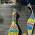 Israeli artist JoJo- "Sahara indoor or outdoor metal vases 3 thumbnail