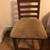 Pottery Barn Wood High Chair/Stool -  Rich Dark Color Wood!! 2 thumbnail