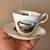 two Regency Canada souvenir cup & saucer Bone China 16 thumbnail