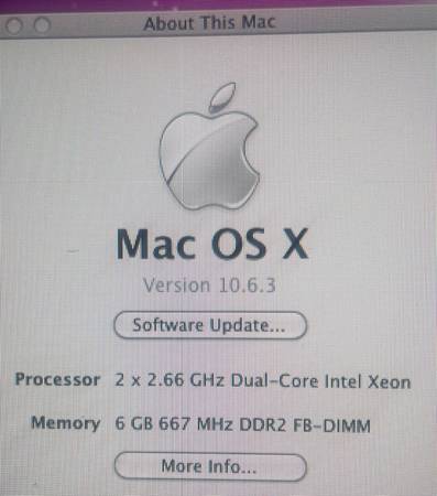 Mac Pro (2009) OS X EL CAPITAN with ORIGINAL FINAL CUT BOX SET - $50 (95820)63471203785475122