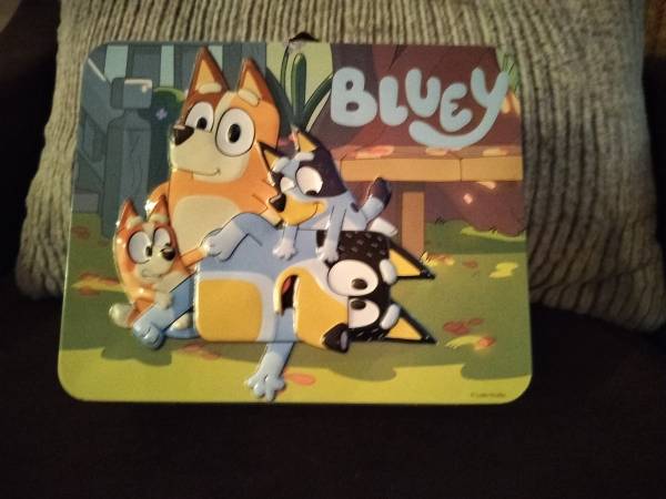 Bluey and Family Tin Lunchbox 1