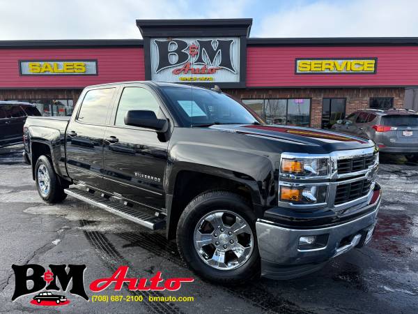 2015 Chevrolet Silverado 1500 LT Z71 Crew Cab 4WD - Black! 1