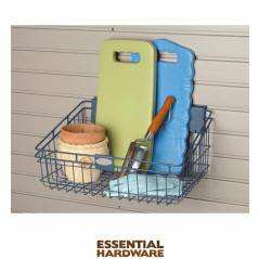 Essential Hardware Wall Mount Grid Basket (blue) 1