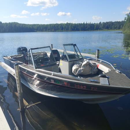 89 Aluminacraft 170 Trophy, 70 hp Merc 1
