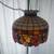 Vintage Large Tiffany Style Hanging Light Fixture. 2 thumbnail