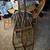 Set of antique wooden snow shoes 2 thumbnail