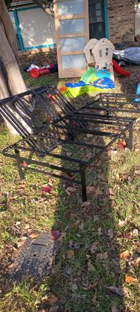 Metal foldable bed frames 2 txl or 1 king 1