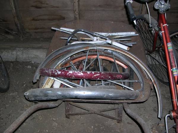 Bicycle Handle Bars, Forks, Chain Guards and Fenders 1