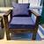Handmade Solid Cedar Patio Set – 2 Deep-Seating Chairs & Matching Side 5 thumbnail