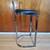 1986 Swaim Designs Deco Revival Chrome/Vinyl Bar Stool 5 thumbnail