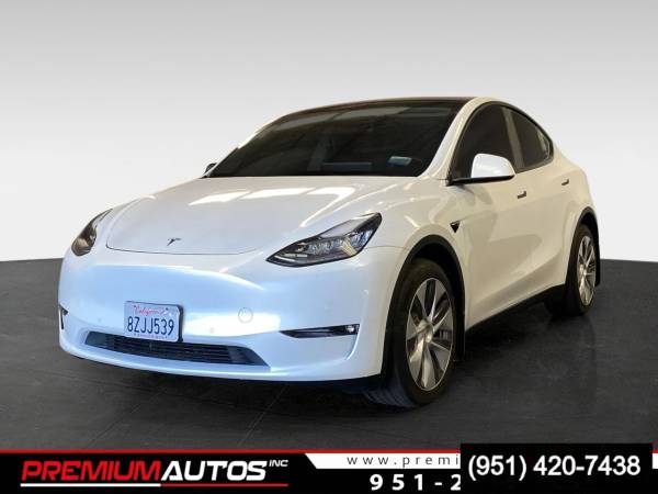 2022 Tesla Model Y Long Range SUV AWD All Wheel Drive Electric 1