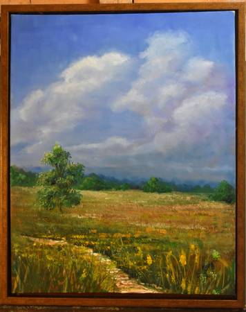 16x20 oil painting done by local painter 1