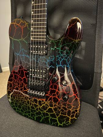 ESP LTD 87 Eclipse Crackle 1