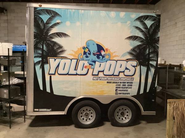 Ice Cream Trailer w/Generator 1
