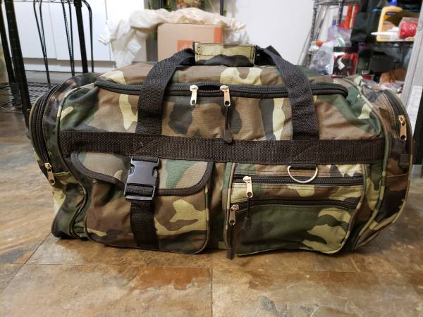 Camo duffel bag 1