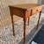 Antique Early American Primitive Rustic Style Solid Work Table 8 thumbnail