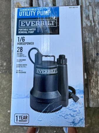 Everbilt Submersible Utility Pump 1