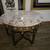 French Vintage Marble Top Table 3 thumbnail