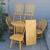 Dining Table with 5 Windsor-Style Chairs & Extension Leaf 8 thumbnail