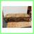 Custom French Country Style Upholstered Walnut Bench 4 thumbnail