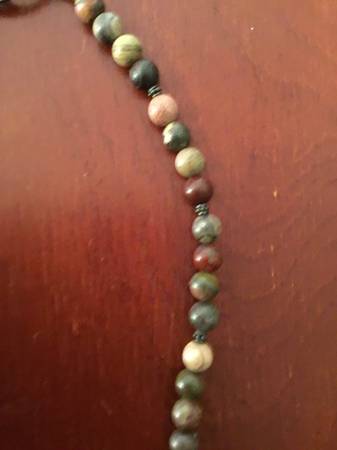 Jasper Cabochon & Beaded Necklace - $65 (Wenatchee)63441538508417122