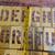 Vintage Adjustable 5" Brass Stencils Letters Numbers Complete Set 7 thumbnail