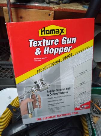New Homax Texture Gun and Hopper Kit 1