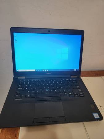 Dell E5470 Intel I5 2.40 Processor 500 SSD 8Gig Ram Webcam Backlite Keyboard Win 1