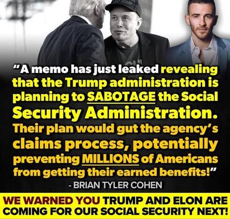 Trump Administration Planning On Sabotaging Social Security 1