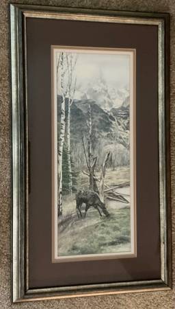 #27 Mel Dobson- western landscape: "Grand Teton Spring" 1