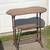 Antique 2-tier side table needs top repaired 1 thumbnail