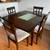 Folding dining table with two chairs 5 thumbnail