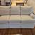 Ethan Allen Couch Paramount Panel Arm Sofa Snow Bird's couch 1 thumbnail