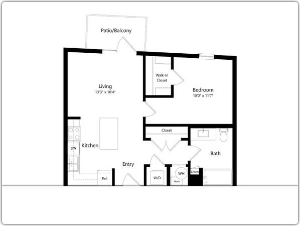 $1,232 / 1hab - 605ft2 - Más allá de lo común: 1 hab, 1 baño, 605 pies cuadrados de comodidad. (Nashville - Cleveland Park)63680193475971120