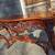 ORNATE MAHOGANY FORMAL HAND CARVED TABLE 2 thumbnail