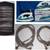 Radiant heater; Rival clothes irons; stainless washing machine hoses 1 thumbnail