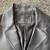 Men’s Vintage Medium Black All Leather Blazer Suit Coat Jacket 5 thumbnail