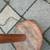 Turned Teak Scandinavian / Danish Modern  floor lamp  B40 6 thumbnail