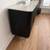 Arhaus fluted sideboard with marble top 2 thumbnail