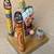 SMALL CARVED INDIAN DISPLAY. +TEEPEE + TOTEM POLES 6 thumbnail