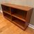 Teak Bookcase / Console/ Credenza- MCM- Adjustable Shelves 9 thumbnail