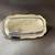 Vintage 70s Metal 3 piece butter dish w/ cover and glass insert 12 thumbnail