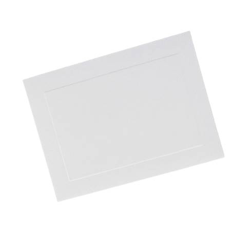 A6 Flat Panel Cards, THICK 100 lb Cover, White (Scrapbooking/Crafting) 1