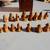 CHESS SET old AFRICAN hand carved wood 4 thumbnail