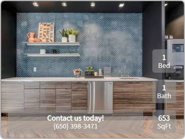 $3,484 / 1br - 653ft2 - Lots of space! 653 sqft, 1 bed, washer/dryer in unit, near everything (Mountain View)64000753165059121